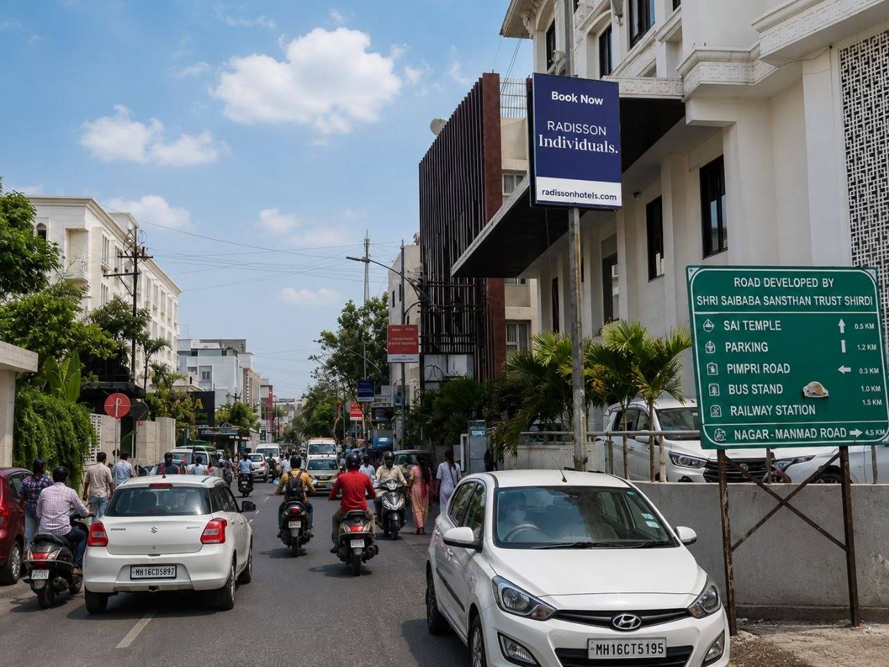11) Hotel Marigold to Sai Complex (Sun&sund road) 15 Pole