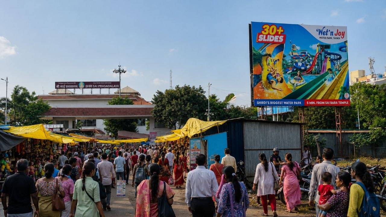 3) In Backside of Shri Sai Prasadalaya, Shirdi (Sai Bhojanalaya)