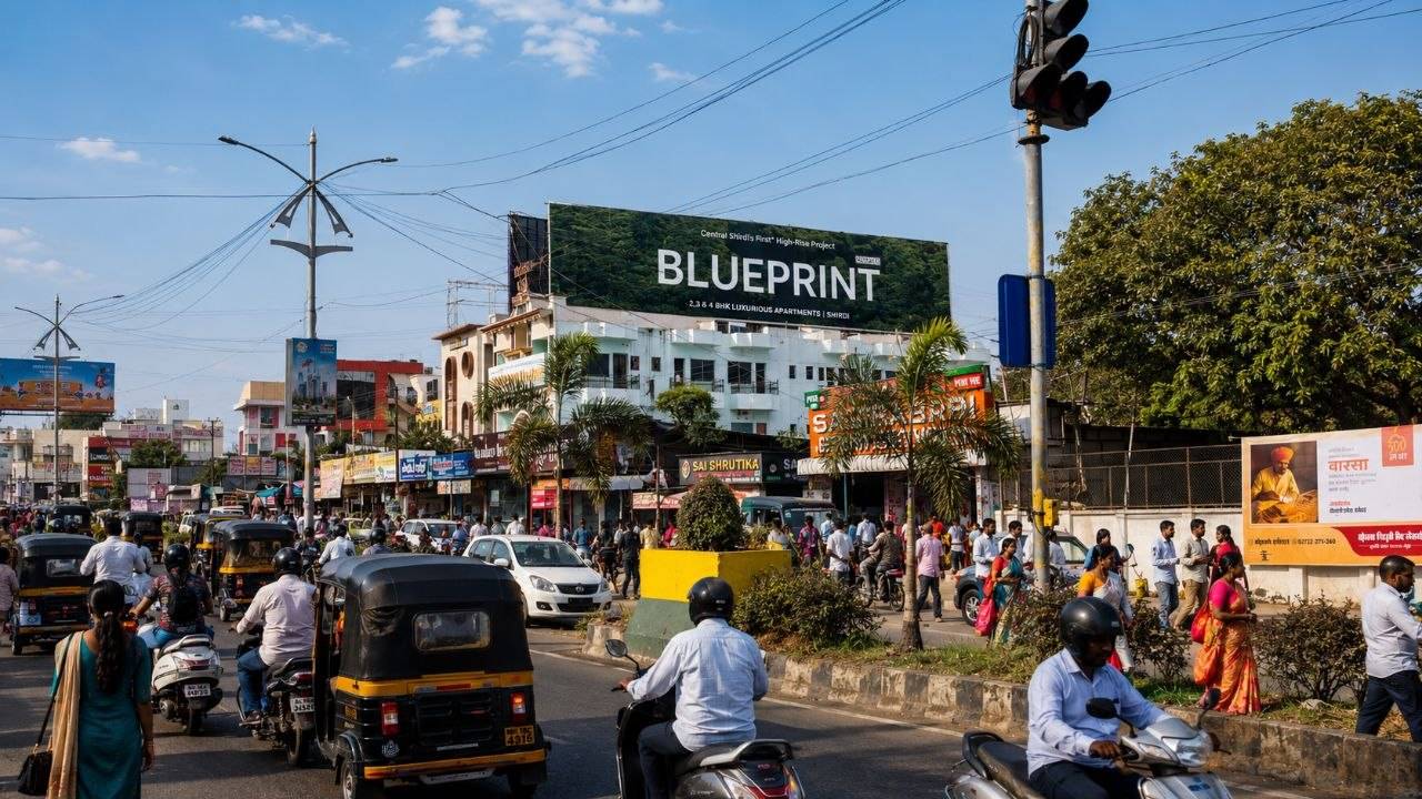 5) Turn Every Commute into a Brand Experience : Nager Manmad Road shirdi